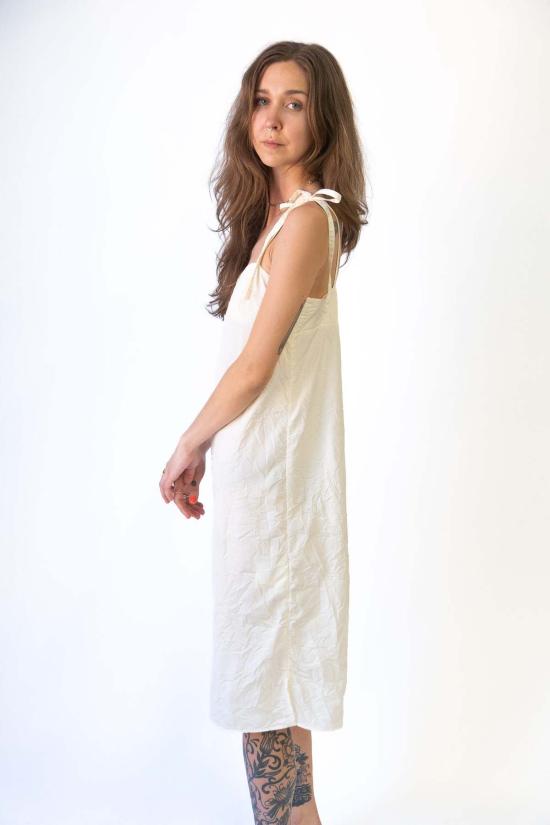  레나타 브레나 롱 원피스 레나타 브렌하 베이조 드레스 - RENATA BRENHA