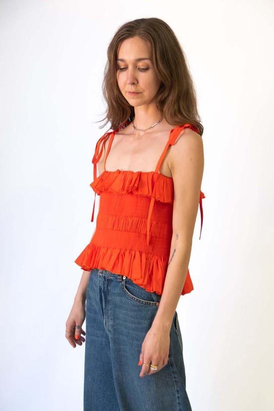  레나타 브레나 블라우스 레나타 브렌하 플로르 탑 - RENATA BRENHA