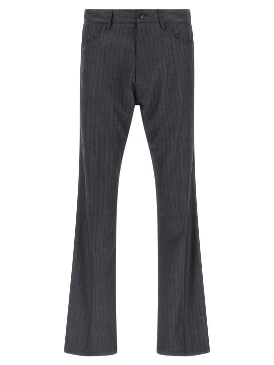 25FW 발렌시아가 핀스트라이프 팬츠 850705TPT051360 Gray