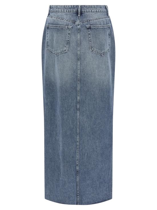 25FW 라장스 숏 스커트 3448YRORWDRW Light Blue - L'AGENCE