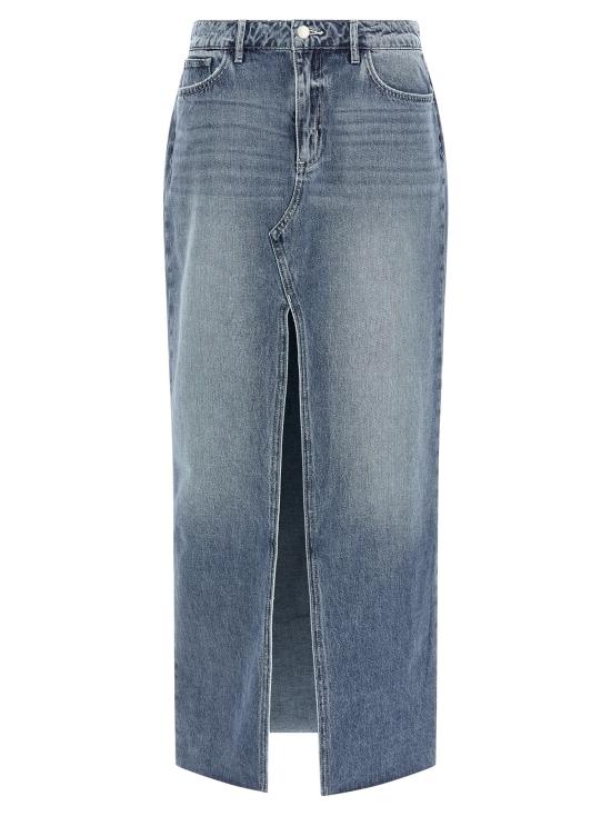 25FW 라장스 숏 스커트 3448YRORWDRW Light Blue