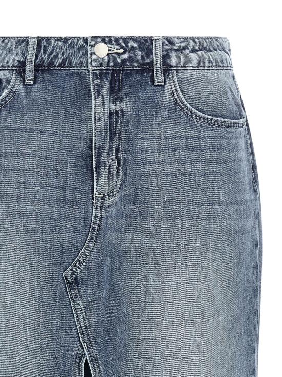 25FW 라장스 숏 스커트 3448YRORWDRW Light Blue - L'AGENCE