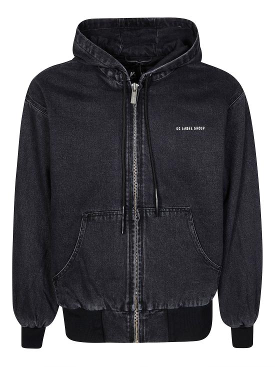 25FW 44레이블 후드 티셔츠 B0030618 FA684 P706 BLU