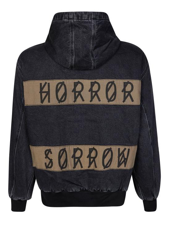 25FW 44레이블 후드 티셔츠 B0030618 FA684 P706 BLU - 44 LABEL