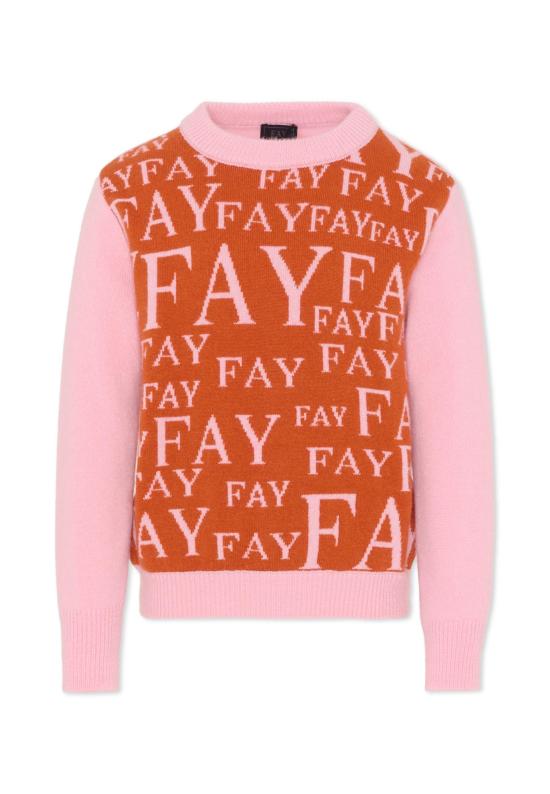  [키즈] 페이 캐시미어 니트 FT9P80 W0023 502AR ORANGE