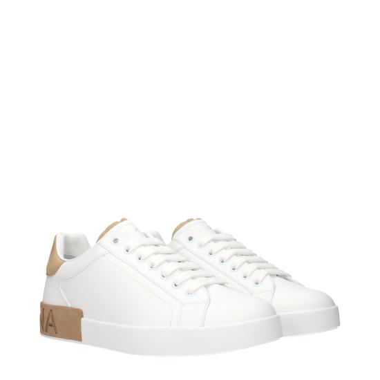 26SS 돌체앤가바나 포르토피노 라이트 카프스킨 스니커즈 CS2278AF2188S537 - DOLCE & GABBANA