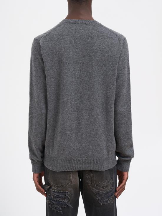 26SS 꼼데가르송 브이넥 스웨터 MAXN002051GREY Grey - COMME DES GARCONS