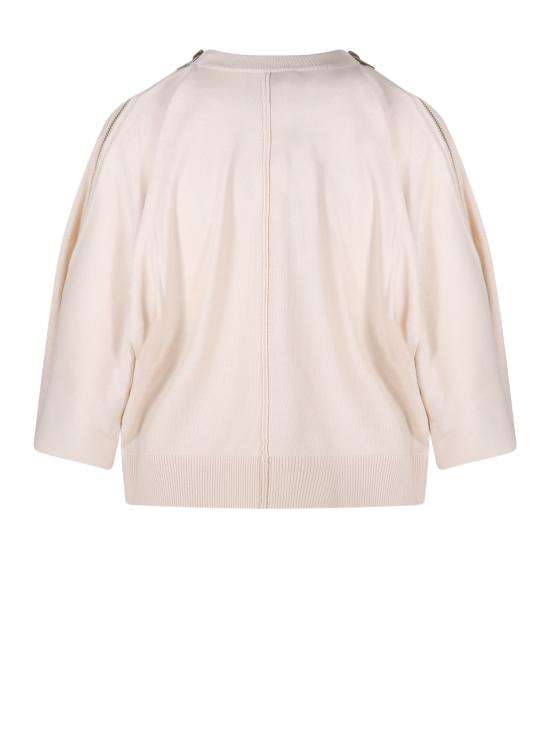 25FW 누드 스웨터 1101W25520 01 OFF WHITE - NUDE