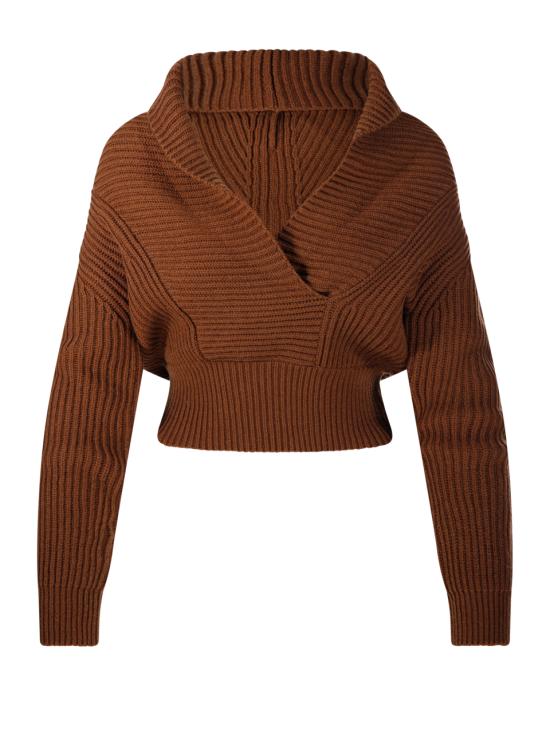 25FW 막스마라 스웨터 2521366363600 004 CUOIO