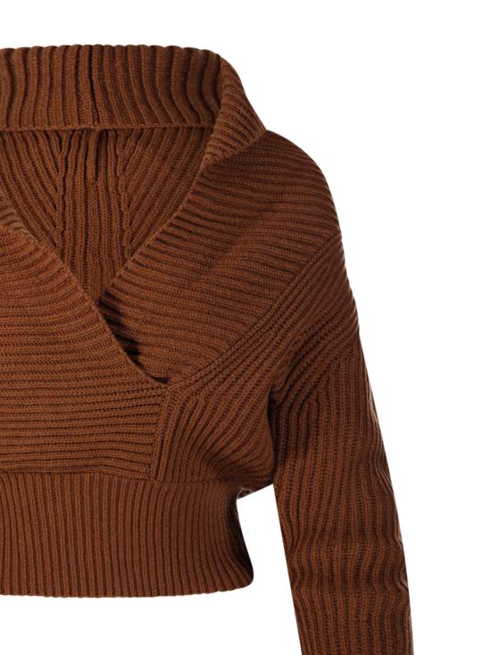 25FW 막스마라 스웨터 2521366363600 004 CUOIO - MAX MARA