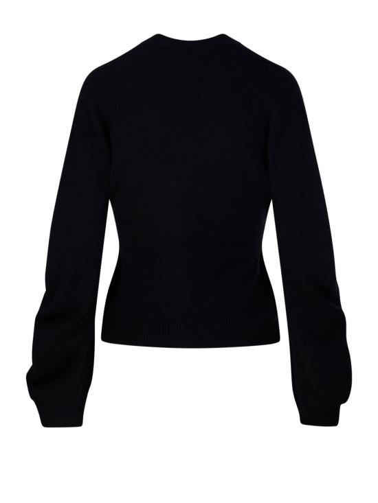 25FW 누드 가디건 1101W25537 09 BLACK - NUDE