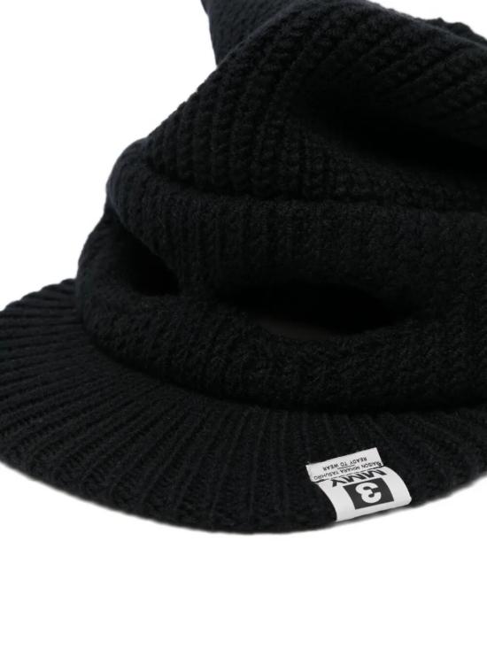 25FW 메종 미하라 야스히로 볼캡 A15AC402 BLACK - MAISON MIHARA YASUHIRO