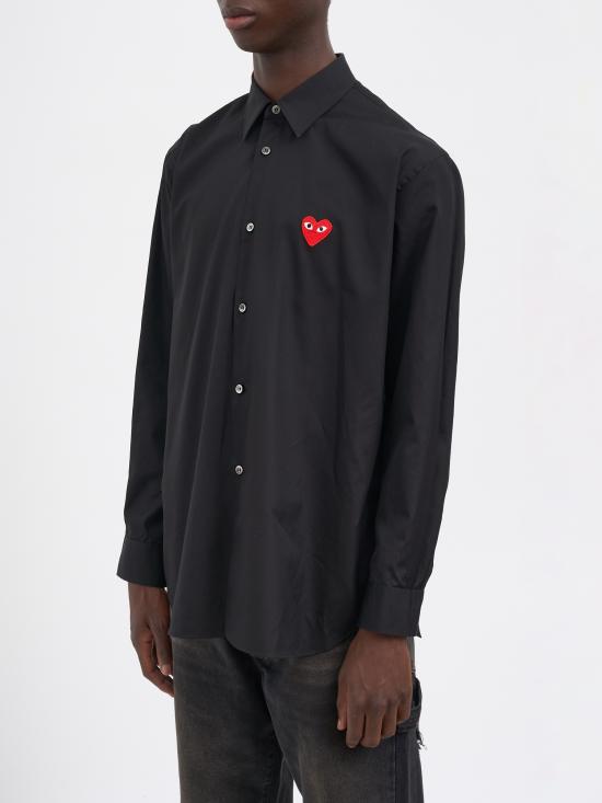 25FW 꼼데가르송 셔츠 MAXB002051BLACK Black - COMME DES GARCONS