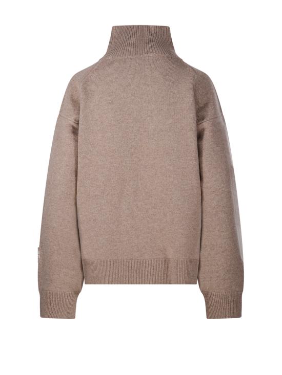 25FW 토리버치 터틀넥 171875 296 MELANGE OATMEAL - TORY BURCH