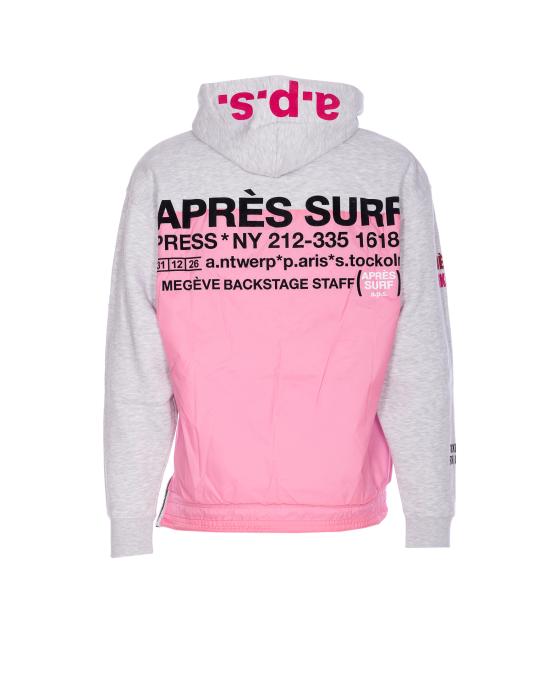 25FW 에프레이 서프 긴팔 티셔츠 TONALE GREY PINK Grey - APRES SURF