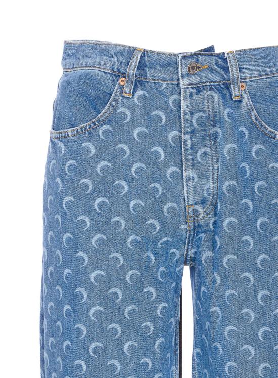 25FW 마린세르 데님 팬츠 MPA070B CDEN0002BL05 Blue - MARINE SERRE