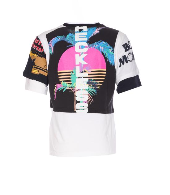 25FW 마린세르 반팔 티셔츠 MTT096A UJER0003WH11 White - MARINE SERRE