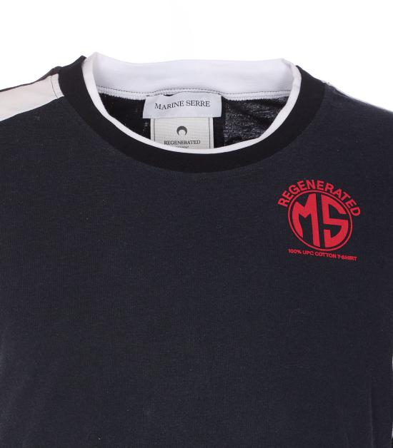 25FW 마린세르 반팔 티셔츠 MTT096A UJER0003WH11 White - MARINE SERRE