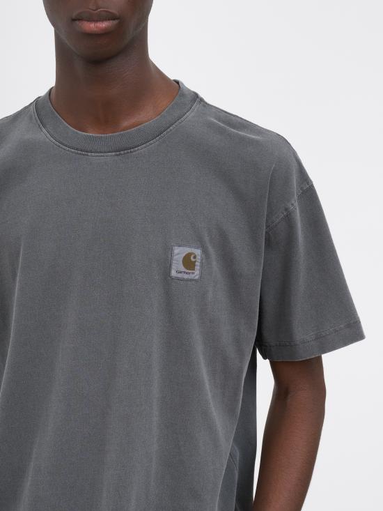 25FW 칼하트 WIP 반팔 티셔츠 MI03078089GD Grey - CARHARTT WIP