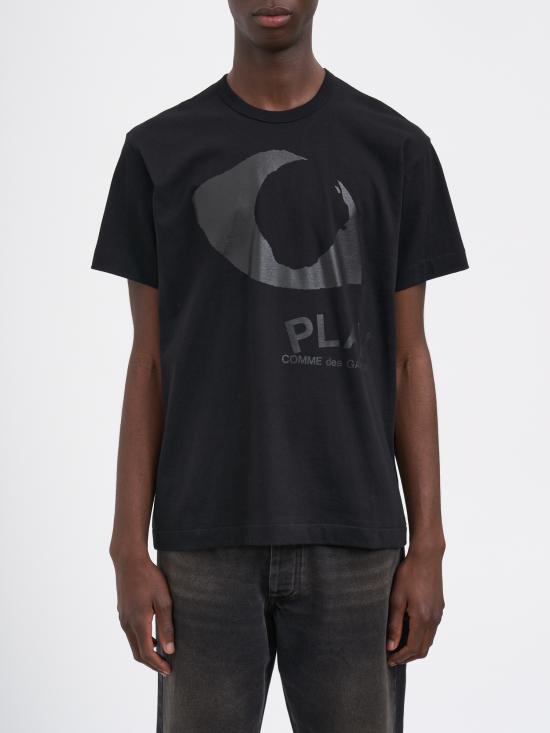 26SS 꼼데가르송 반팔 티셔츠 MAXT192051 Black