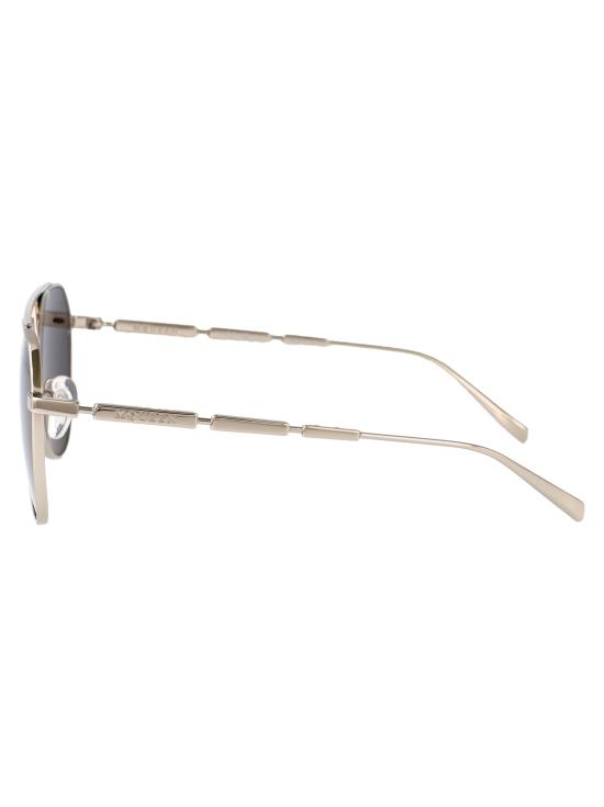 25SS 알렉산더 맥퀸 선글라스 AM0478S 001 SILVER SILVER GREY - ALEXANDER MCQUEEN