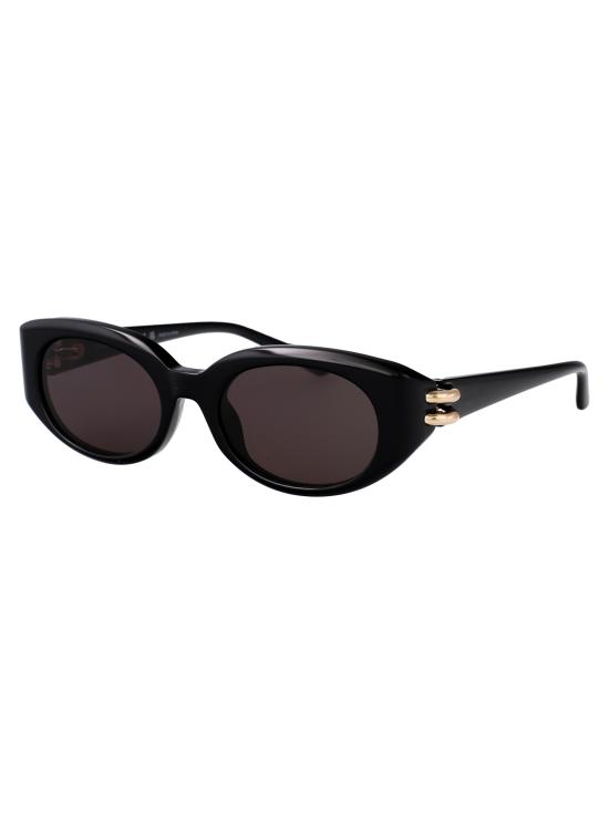 25SS 알렉산더 맥퀸 선글라스 AM0469S 001 BLACK BLACK GREY - ALEXANDER MCQUEEN