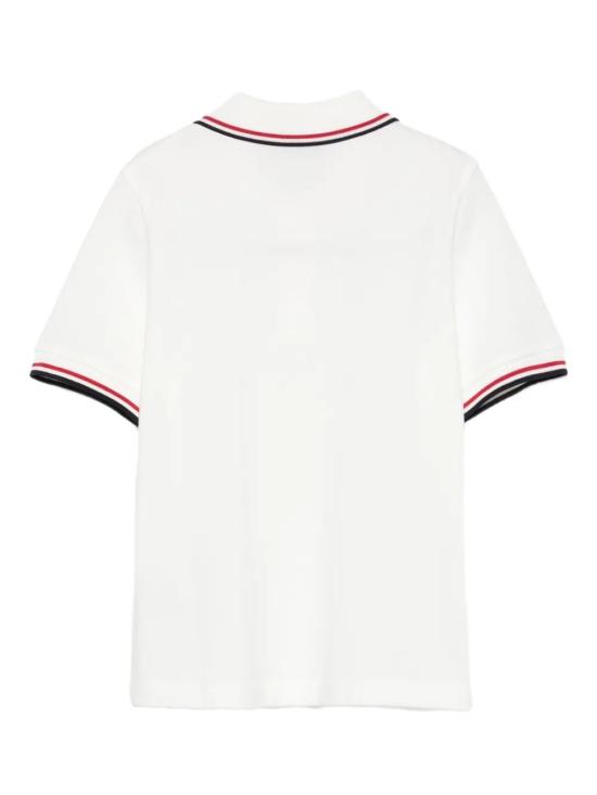 25FW [키즈] 몽클레어 폴로 셔츠 K29548A00003 89ALK 034 BIANCO - MONCLER