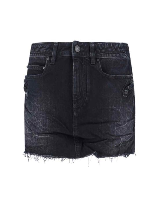 25FW 발렌시아가 와이드 레그 팬츠 852324 TTW671037 Black