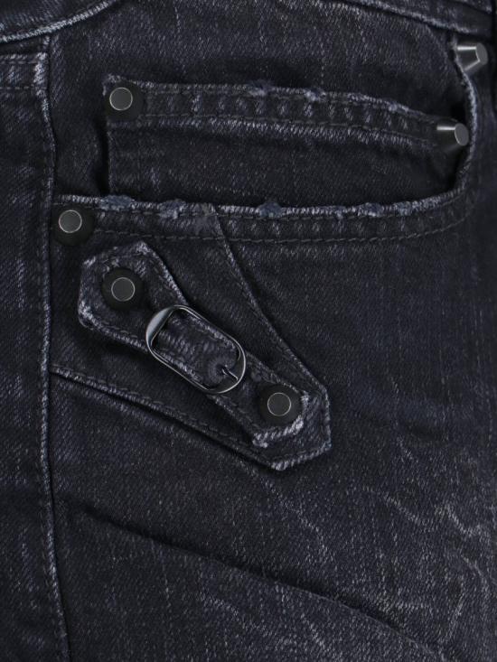 25FW 발렌시아가 데님 852324 TTW671037 Black - BALENCIAGA