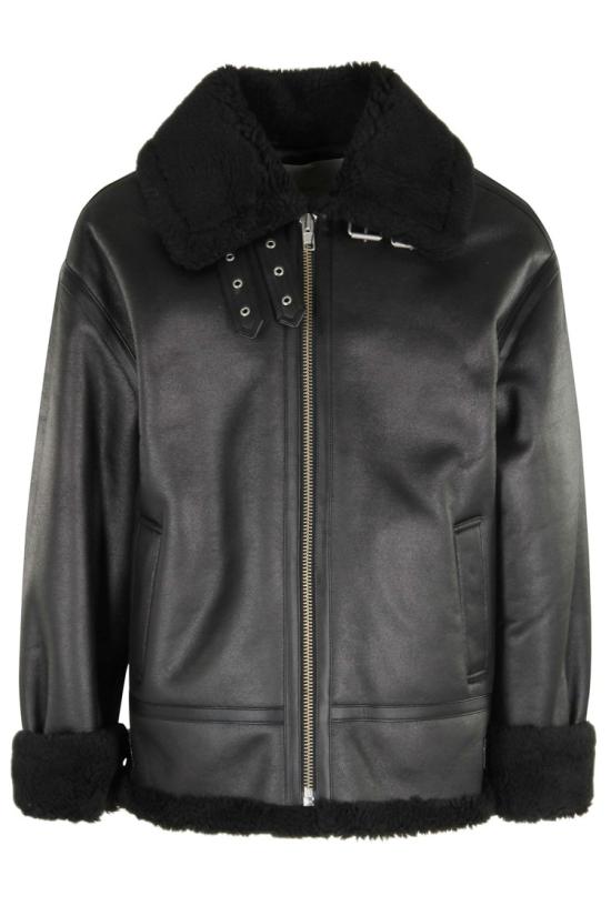 25FW 던스트 가죽 자켓 UDJU5D123 097 Grey