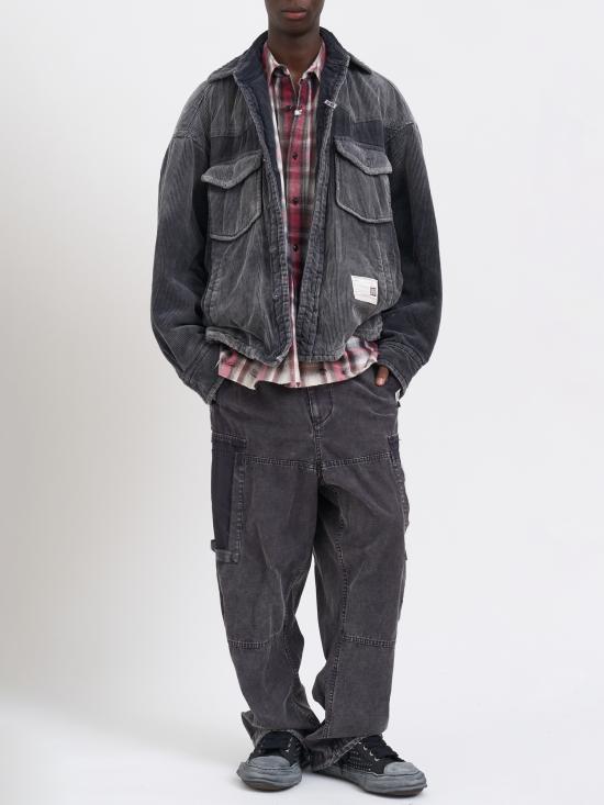 25FW 메종 미하라 야스히로 언더웨어 MA15SH035BLACK Grey - MAISON MIHARA YASUHIRO