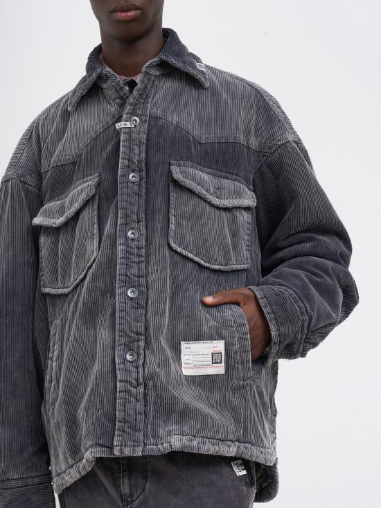 25FW 메종 미하라 야스히로 언더웨어 MA15SH035BLACK Grey - MAISON MIHARA YASUHIRO