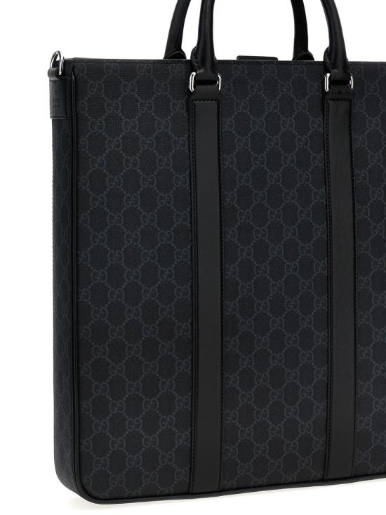  구찌 GG 수프림 캔버스 라지 토트백 794918FADJA1042 Black - GUCCI