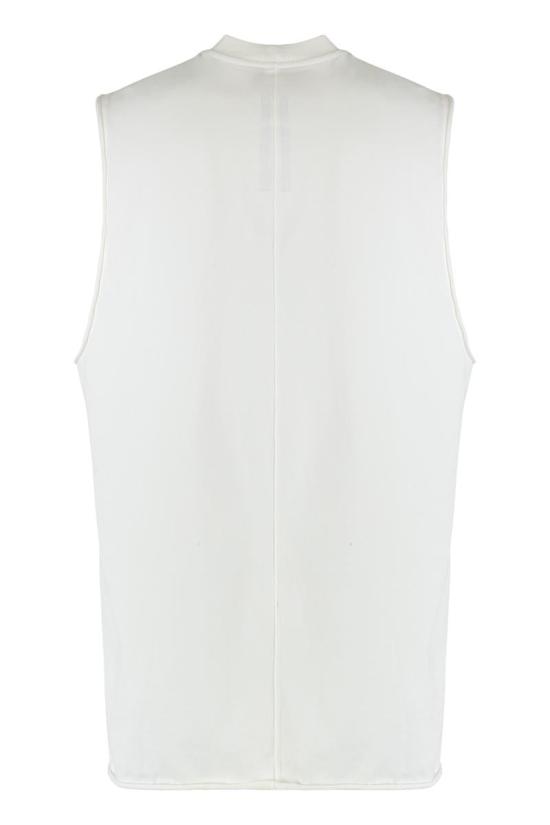 25FW 릭 오웬스 민소매 티셔츠 RR02E1108RIG 11 WHITE - RICK OWENS