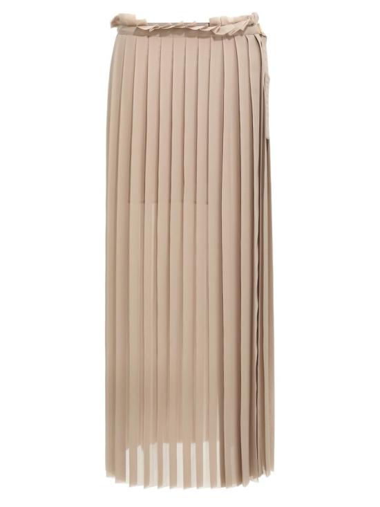  아미 롱 스커트 FSK353 PL00270952 Neutrals