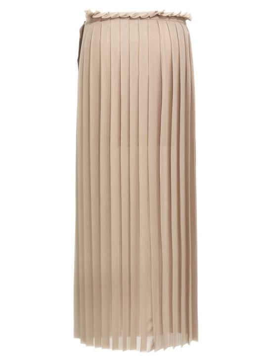  아미 롱 스커트 FSK353 PL00270952 Neutrals - AMI