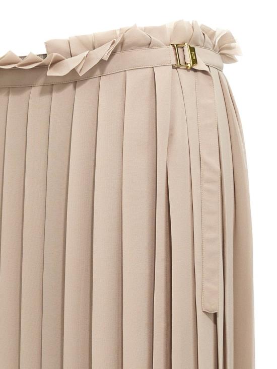 아미 롱 스커트 FSK353 PL00270952 Neutrals - AMI