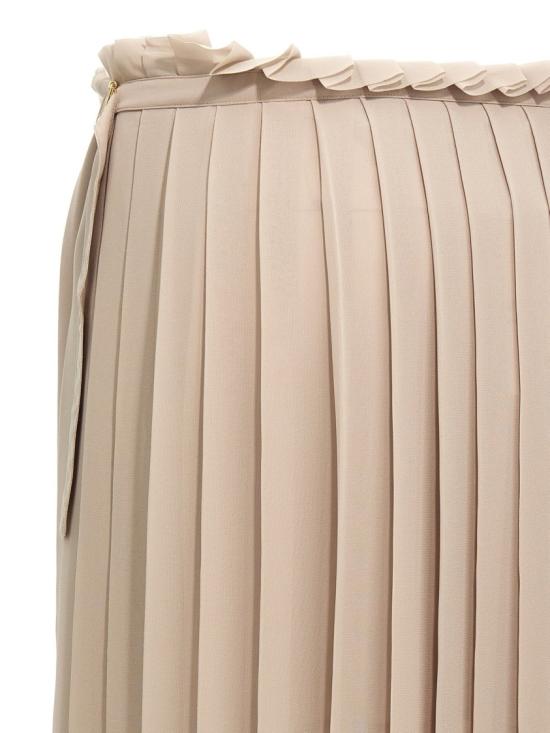  아미 롱 스커트 FSK353 PL00270952 Neutrals - AMI
