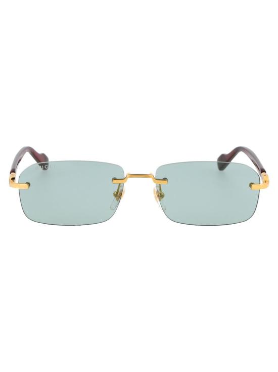 25FW 구찌 안경 GG1221S 003 SUNGLASSES 003 GOLD BURGUNDY GREEN