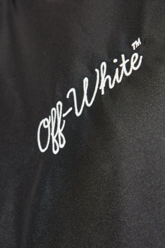 25FW 오프화이트 봄버 자켓 OMEH05EC99FAB0021001 Black - OFF WHITE