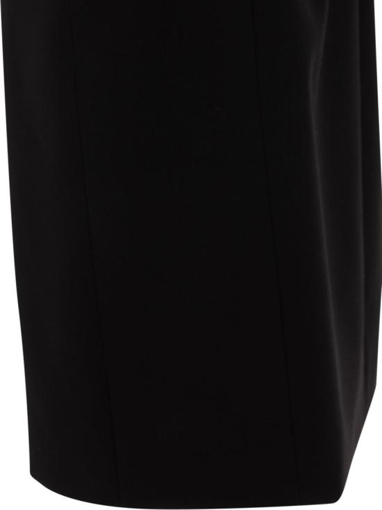 25SS 알렉산더 맥퀸 미디 원피스 819067QJADA1000 Black - ALEXANDER MCQUEEN
