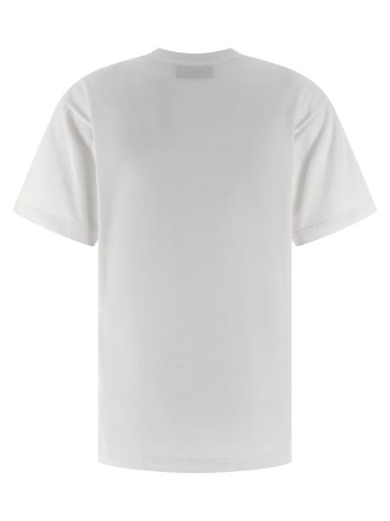 25FW 구찌 로고 자수 코튼 저지 반팔 티셔츠 837959XJHJR9692 WHITE - GUCCI