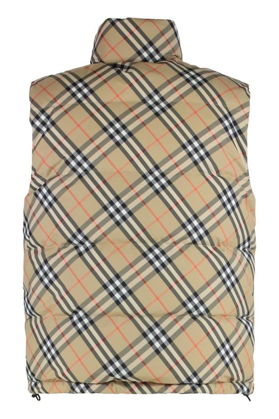 25FW 버버리 리버시블 체크 푸퍼 질레 8110200168455 B9368 Beige - BURBERRY