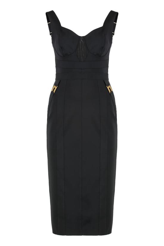 25FW 엘리자베타프랜치 미디 원피스 AB81056E2 110 Black