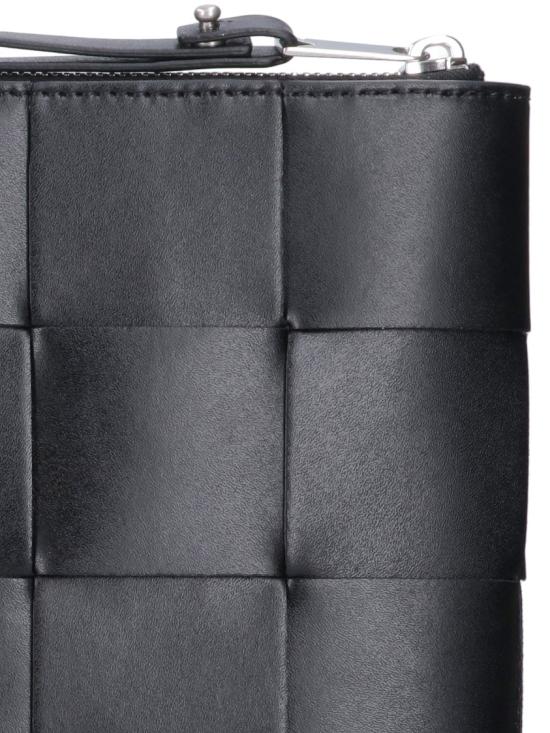  보테가베네타 카세트 라지 플랫 파우치 649616 VBWD38803 Black - BOTTEGA VENETA