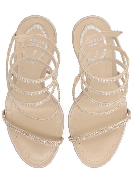 25FW 르네 카오빌라 힐/펌프스 C12369 105R001V104 Beige - RENE CAOVILLA