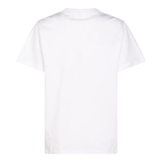 25FW 가니 반팔 티셔츠 T4237 151 White - GANNI