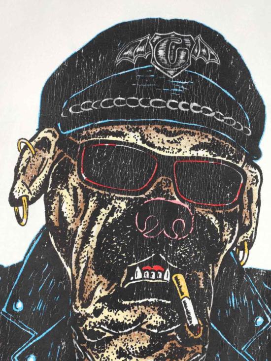 25FW 갤러리 디파트먼트 반팔 티셔츠 OBD 10284LIGHT ARCHIVAL WHITE White - GALLERY DEPT