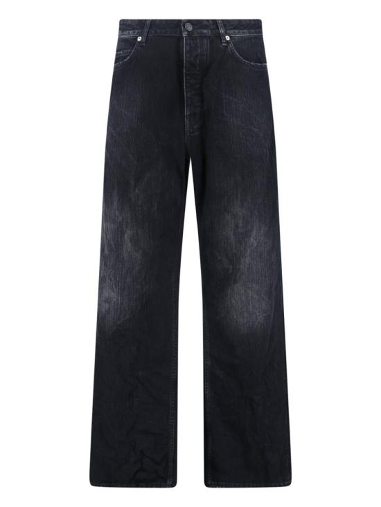 25FW 발렌시아가 데님 팬츠 851352 TTW671037 Black