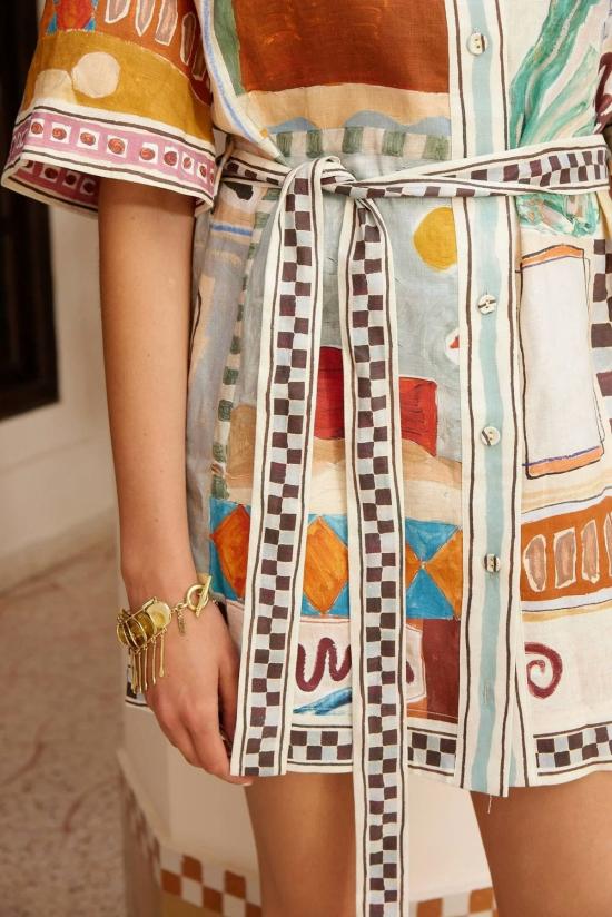  알레메 숏 원피스 알에메 미셸 미니 드레스 - ALEMAIS